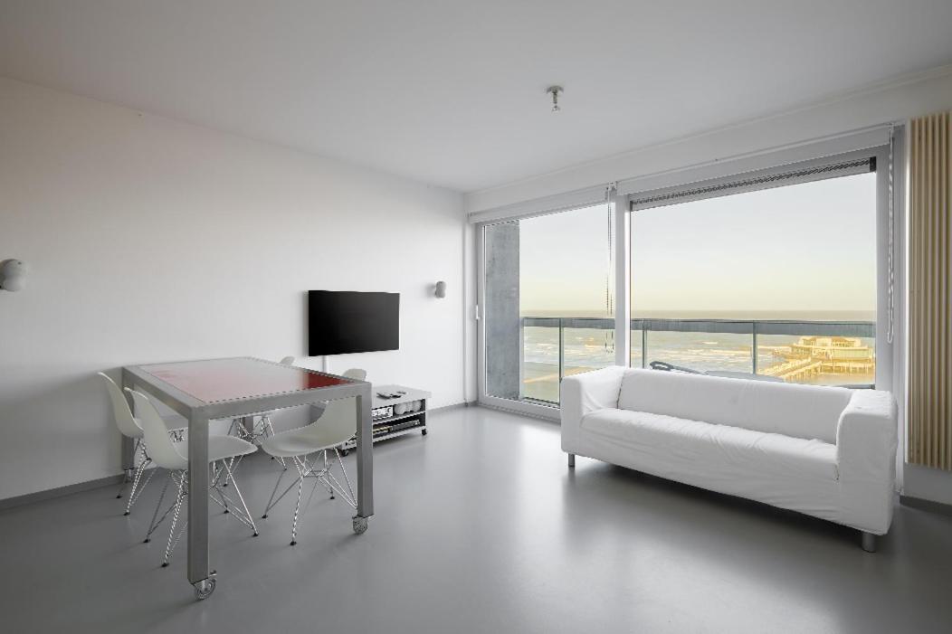 Beautiful Top Floor Seaview Studio Apartment B'Berge-Bruges Blankenberge Ngoại thất bức ảnh